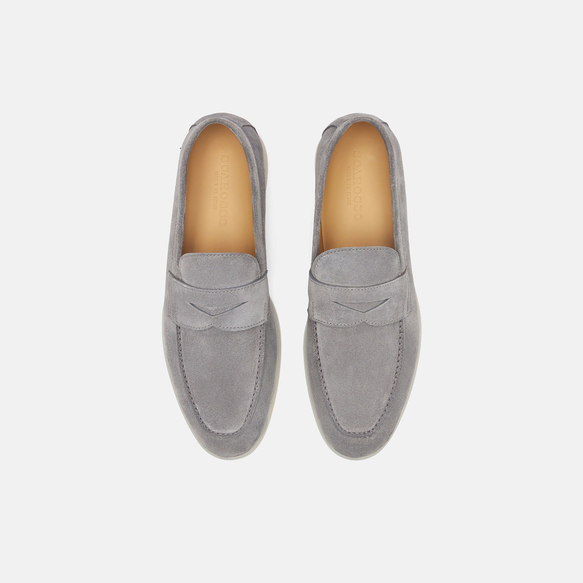 Scarosso Luciano Grey Suede Grey - Suede LUCIANOLOAF