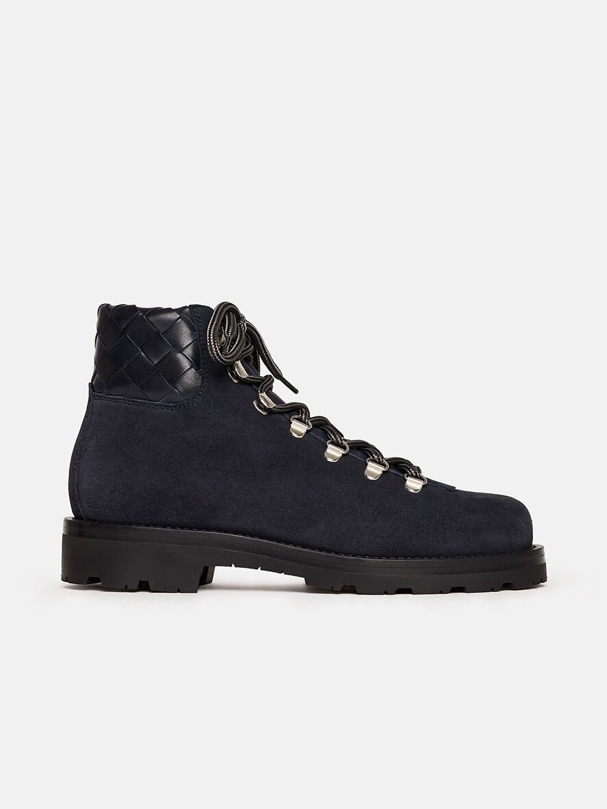ショートブーツ・ブーティ SCAROSSO SS22 Eugenia Blu Scamosciata (EUGENIACHELBLUSUED) Scarosso Eugenio Chelsea boots for Men - Blue in UAE | Level