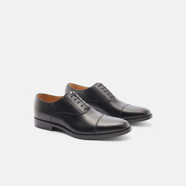 Scarosso Cesare Black Black Calf CESAREOXFO