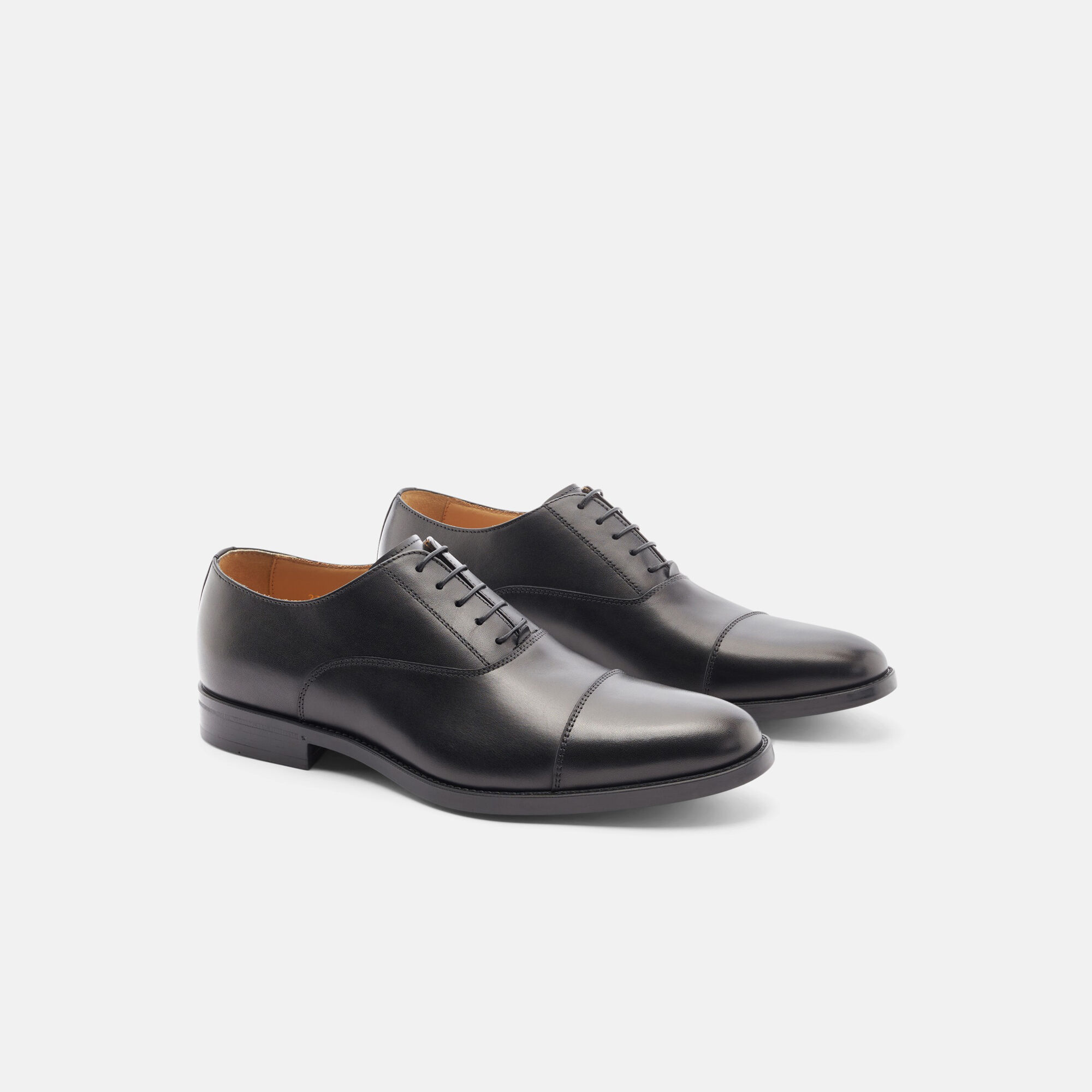 Scarosso Cesare Black Black Calf CESAREOXFO