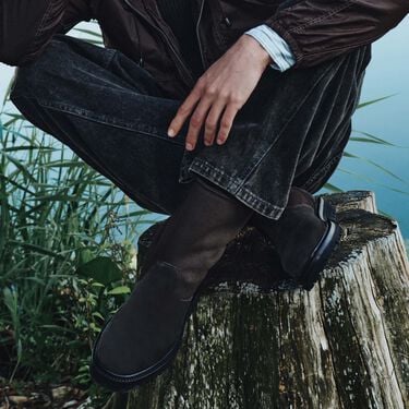 Scarosso Paul Dark Brown Suede Dark Brown - Suede PAULBOOT Scarosso Paul Dark Brown Suede Dark Brown - Suede PAULBOOT