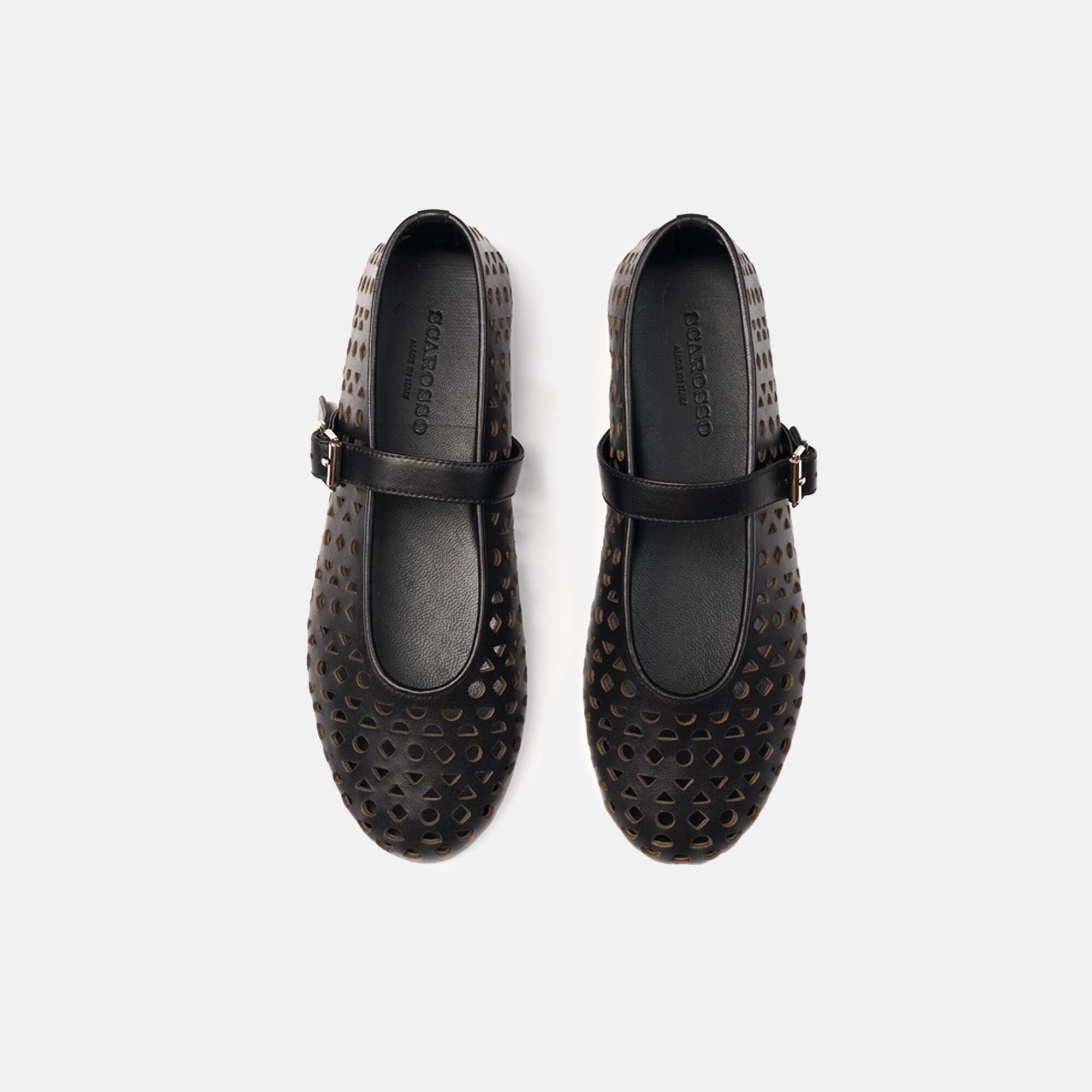 Evelyn Black Scarosso: Black - Calf EVELYNBALL