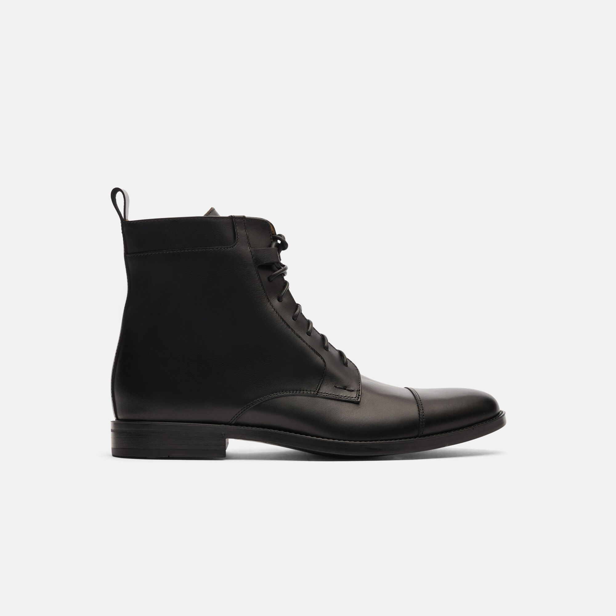 Scarosso Dante Black Black Calf DANTEBOOT