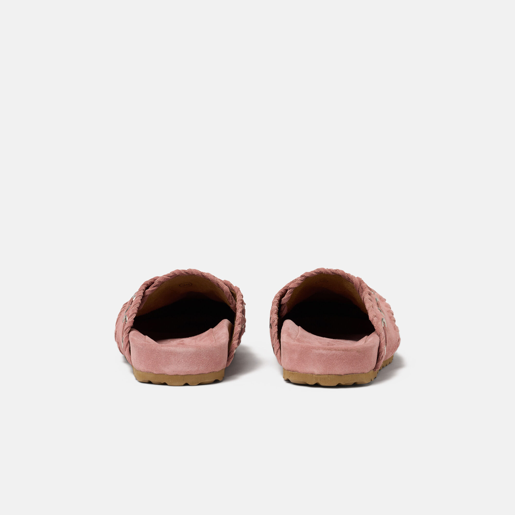 Flora Pink Suede Scarosso: Pink - Suede Flora Pink Suede Scarosso: Pink - Suede FLORAMULE