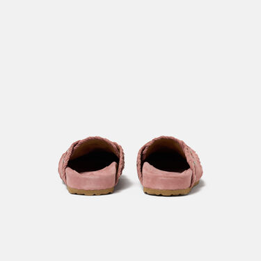 Flora Pink Suede Scarosso: Pink - Suede Flora Pink Suede Scarosso: Pink - Suede FLORAMULE