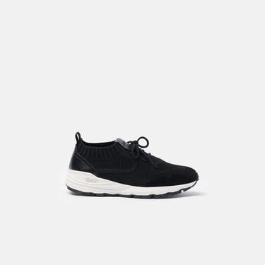 Scarosso Robbie Boy Black Black - Knit ROBBIEKSNEA