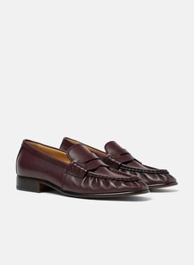 Mar Burgundy Scarosso: Burgundy - Calf MARLOAF