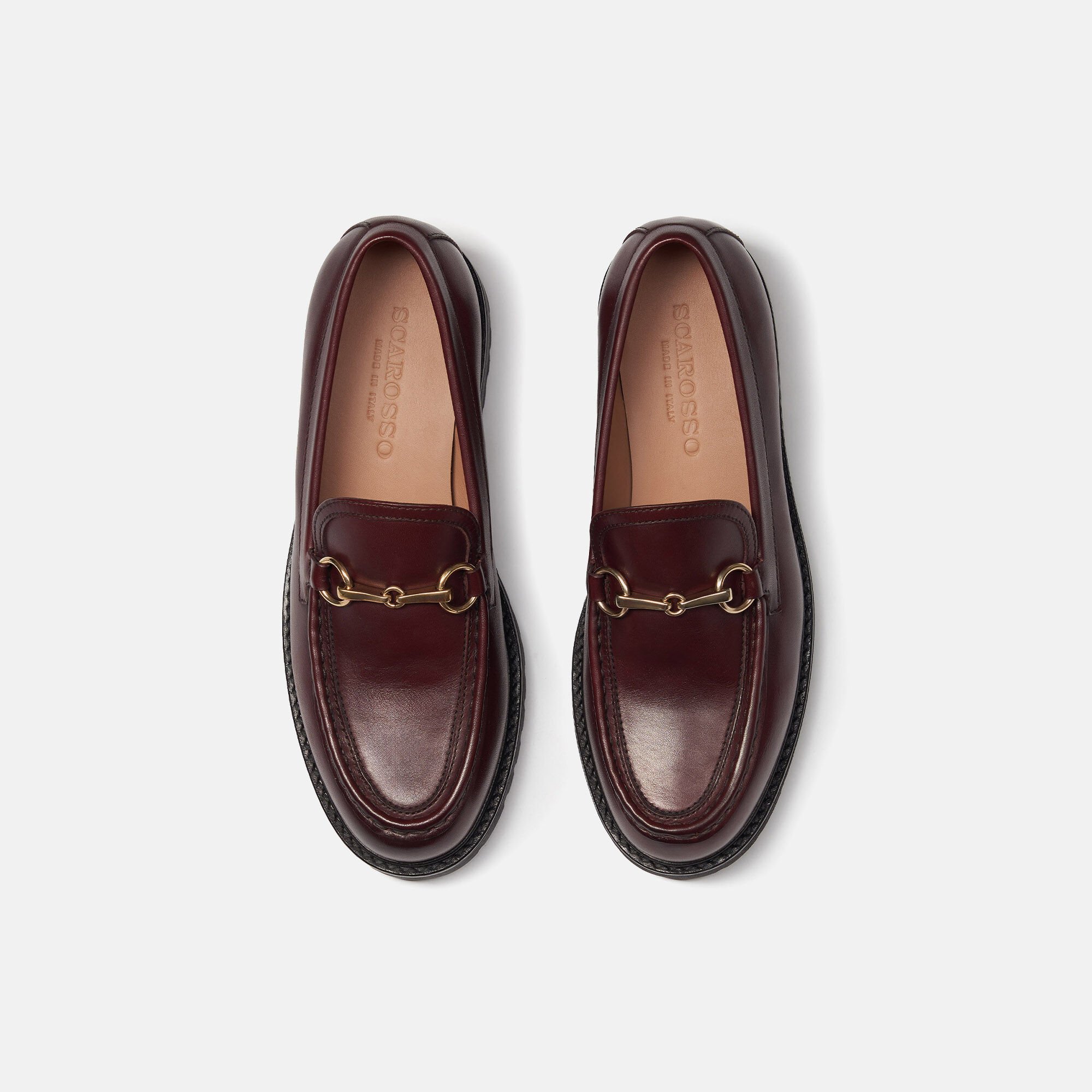 Scarosso Carlotta Burgundy Burgundy - Calf CARLOTTALOAF