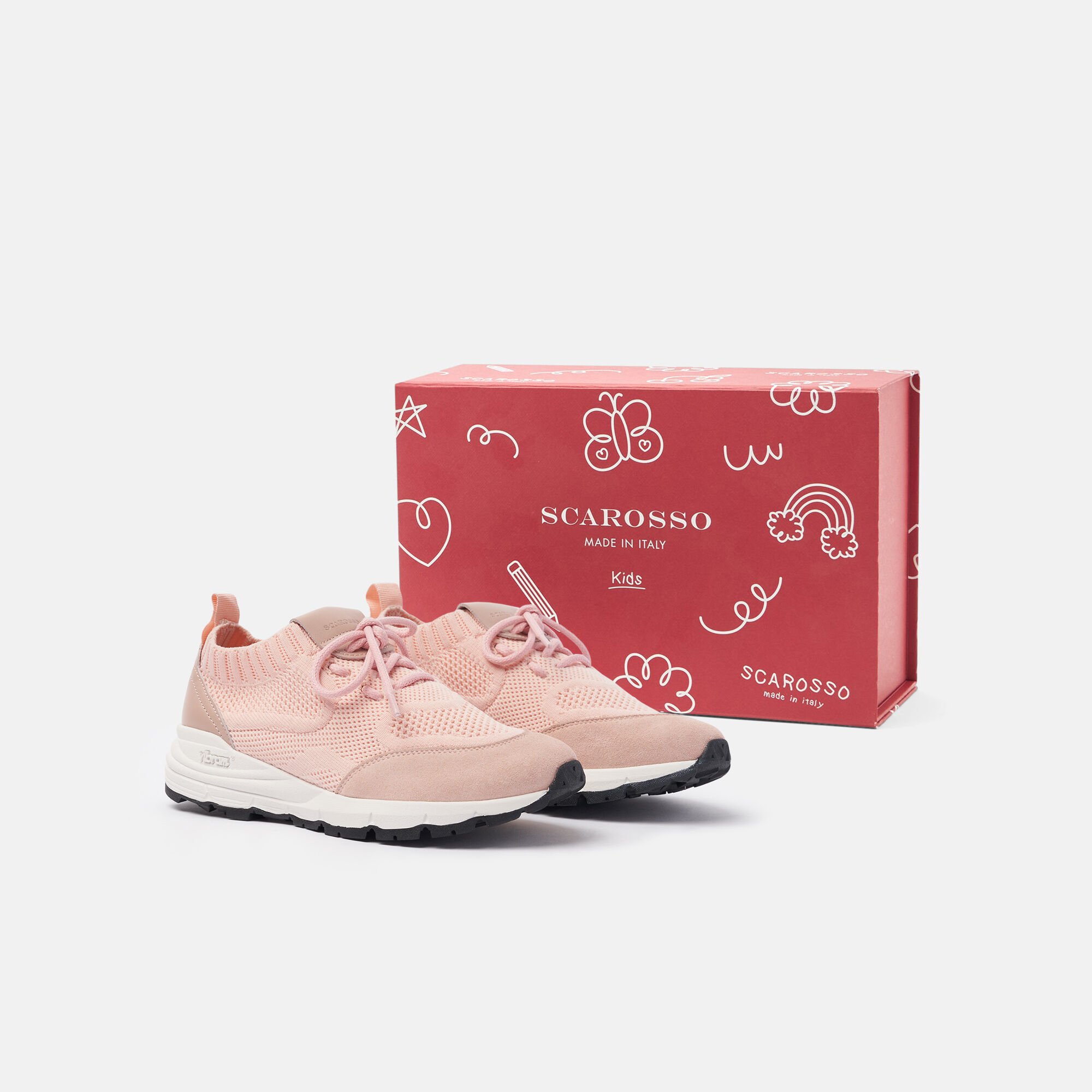 Scarosso Robin Bambina Rosa Rosa  - Maglia ROBINKSNEA