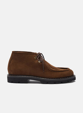 Scarosso Doriano Brown Suede Black - Brushed Calf WOOSTERIIIDERB