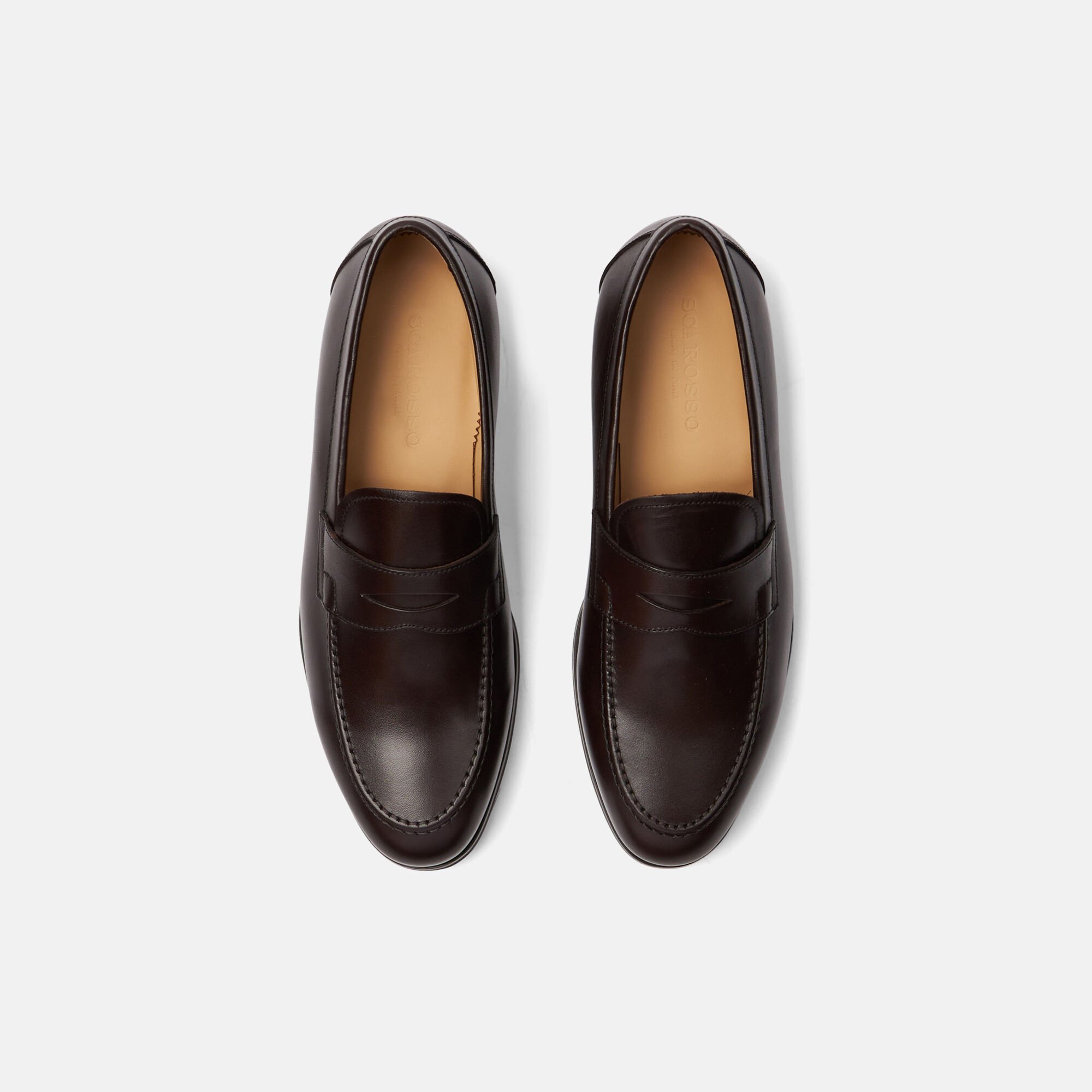 Scarosso Renato Brun Foncé Marron - Veau RENATOLOAF