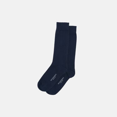 Scarosso Blue Navy Cotton Socks Blue Navy- Cotton COLOCOTTSOCK