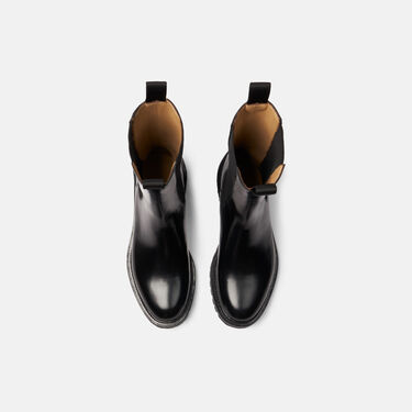 Scarosso Wooster Black Black - Brushed calf WOOSTERCHEL