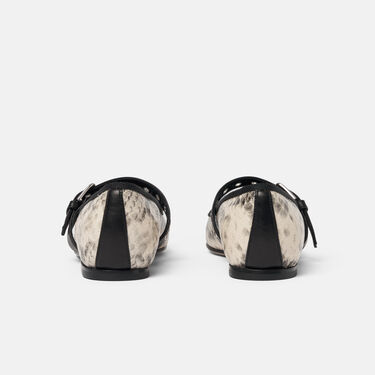 Scarosso Astrid Python Grey - Python-Print Calf ASTRIDBALL