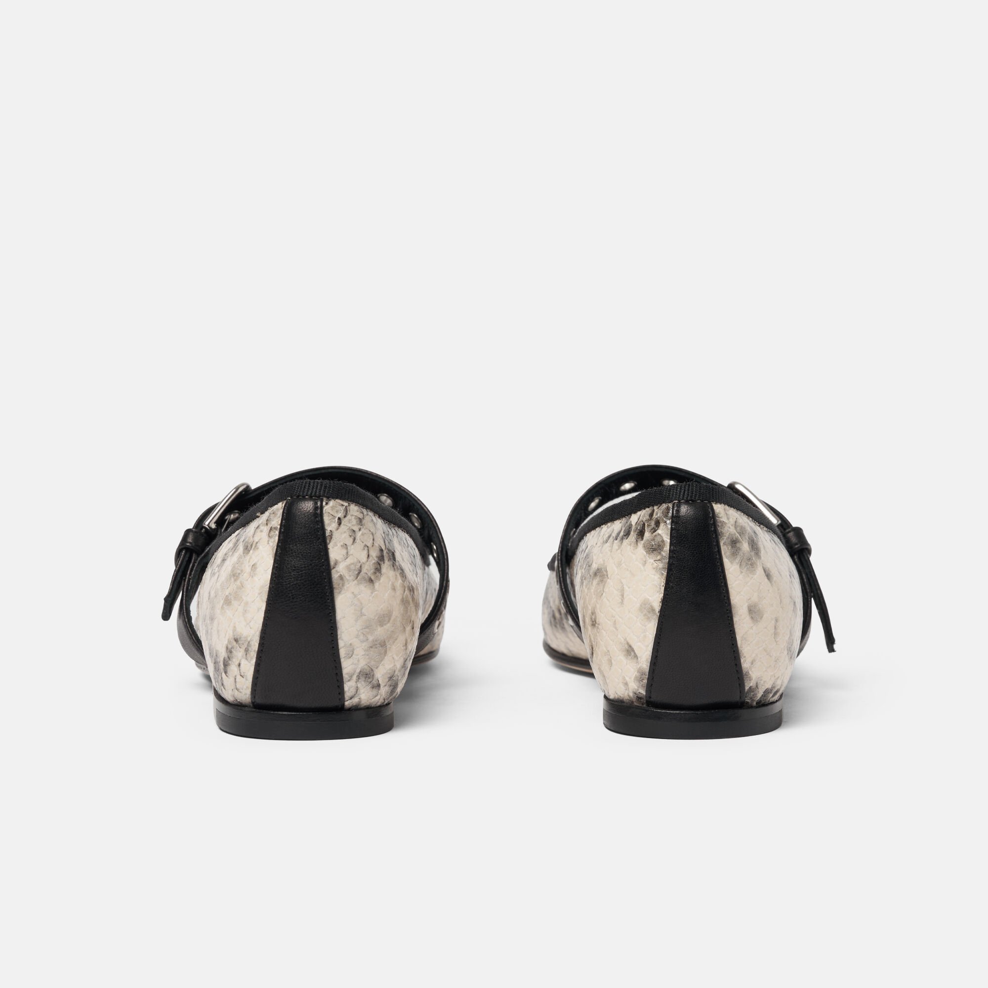 Scarosso Astrid Python Grey - Python-Print Calf ASTRIDBALL