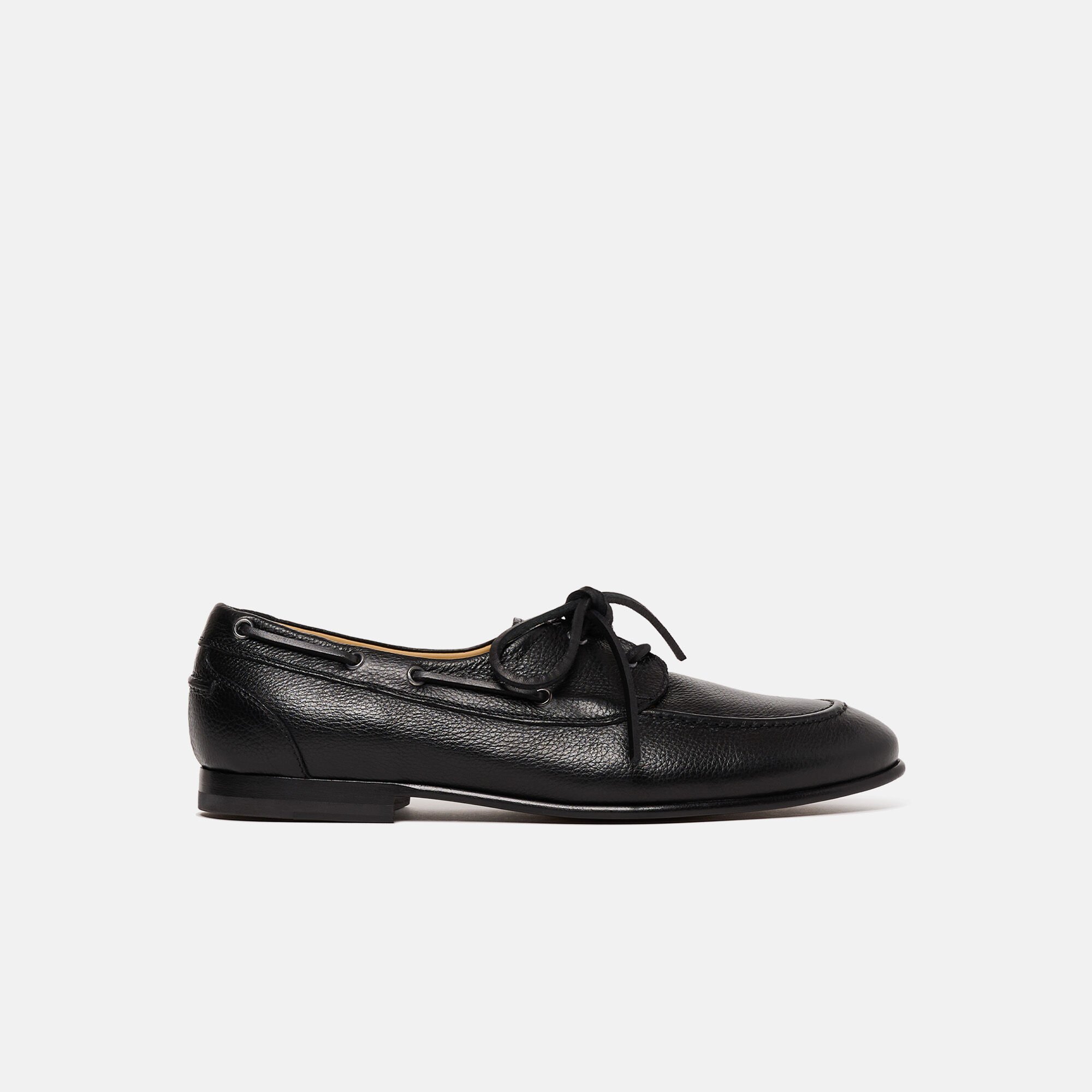 Scarosso Ginevro Black Black - Calf GINEVROLOAF