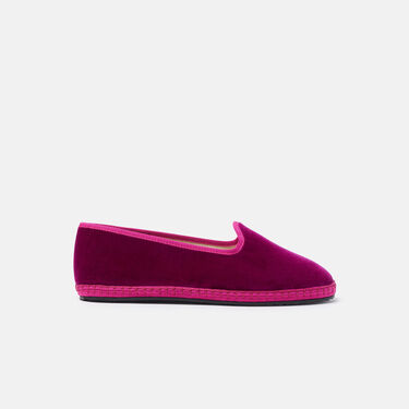 Scarosso Valentina Purple Velvet Purple - Velvet VALENTINASLIP