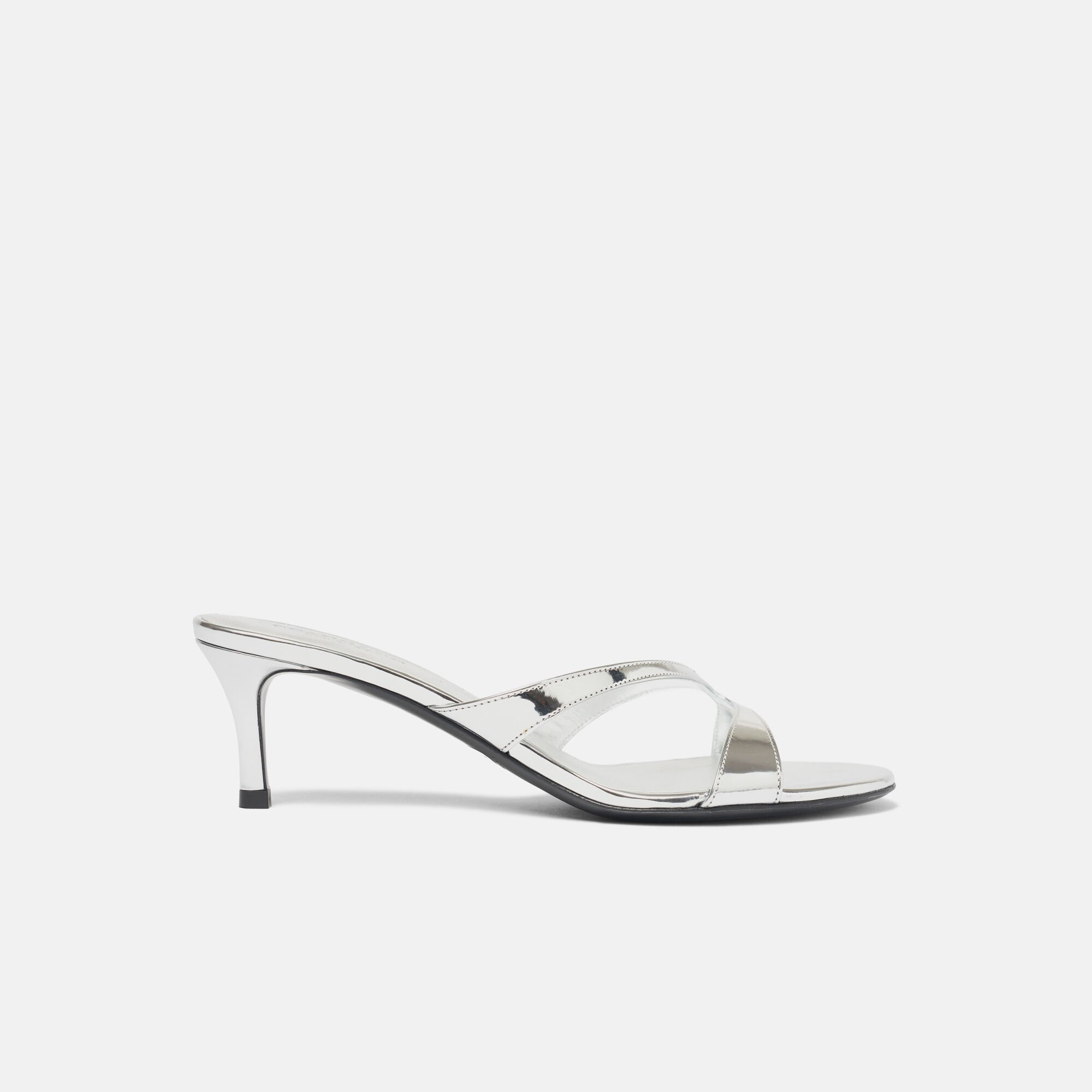 Pauli Silver Scarosso: Silver - Calf PAULISAND