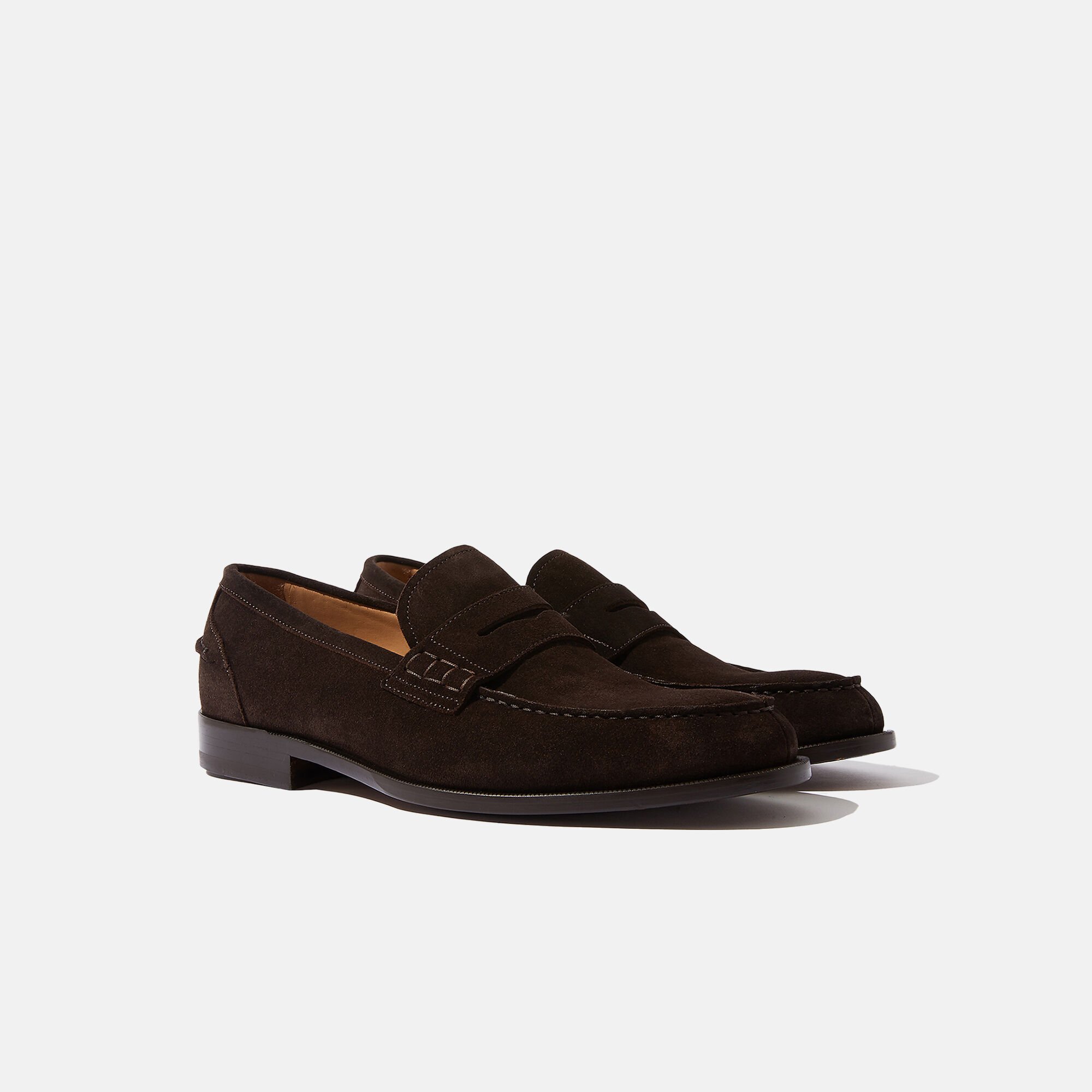 Scarosso Maurizio Dunkelbraun Veloursleder Braun - Veloursleder MAURIZIOLOAF