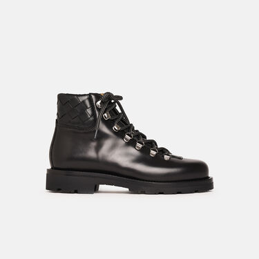 Scarosso Catherine Nera Intrecciata Nero - Vitello CATHERINEBOOT