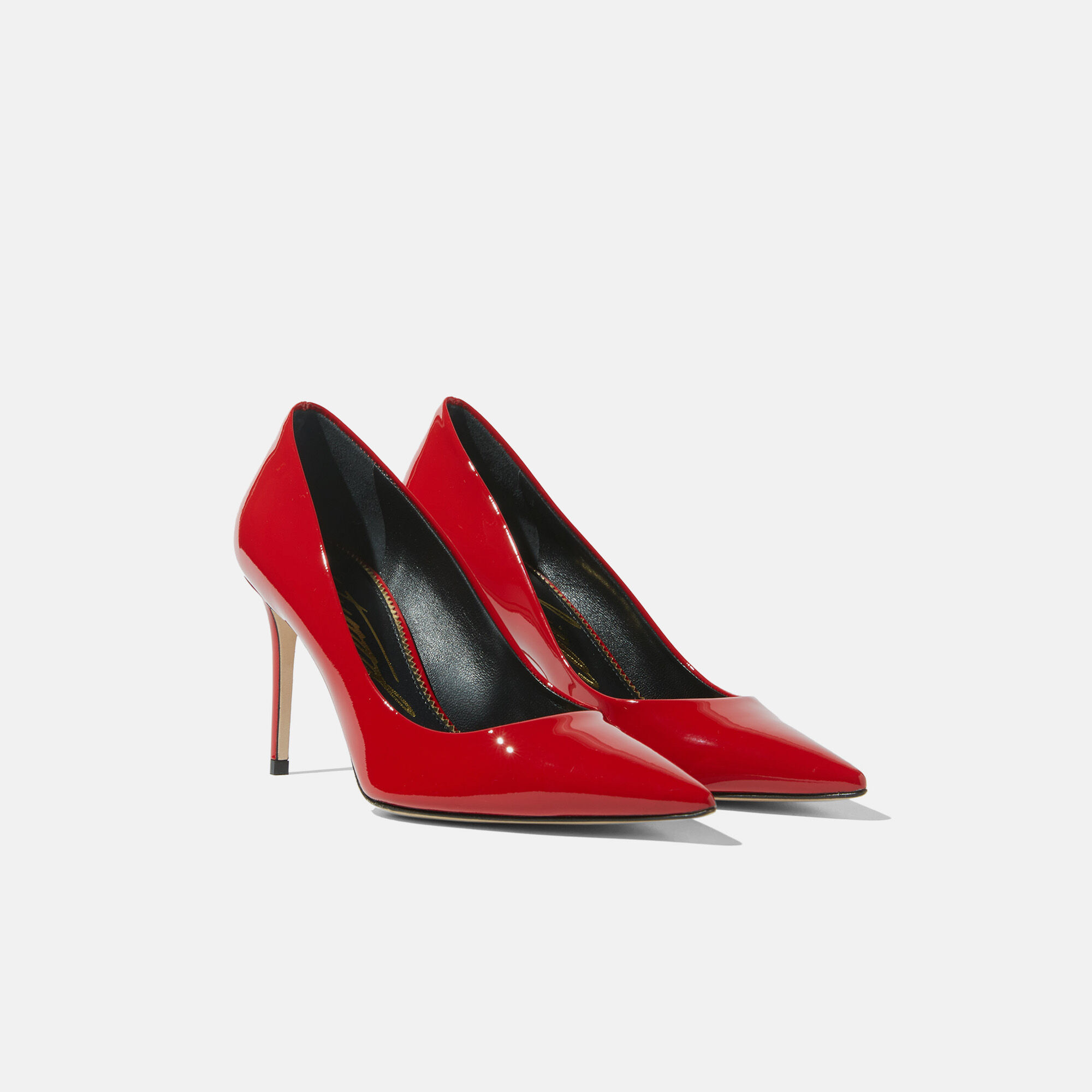 Gigi Red Patent Scarosso: Red - Patent GIGIPUMP