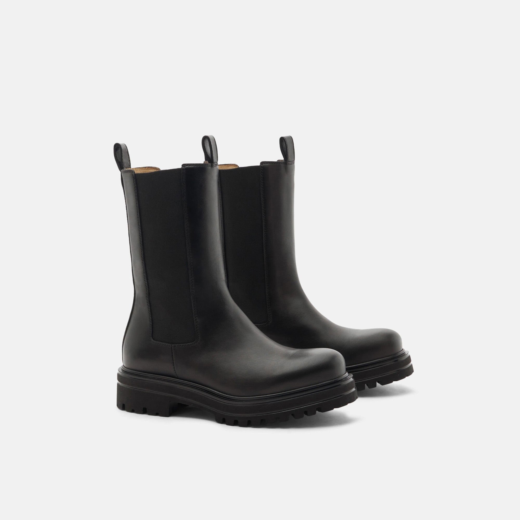 Scarosso Naomi Black Black - Calf NAOMICHEL