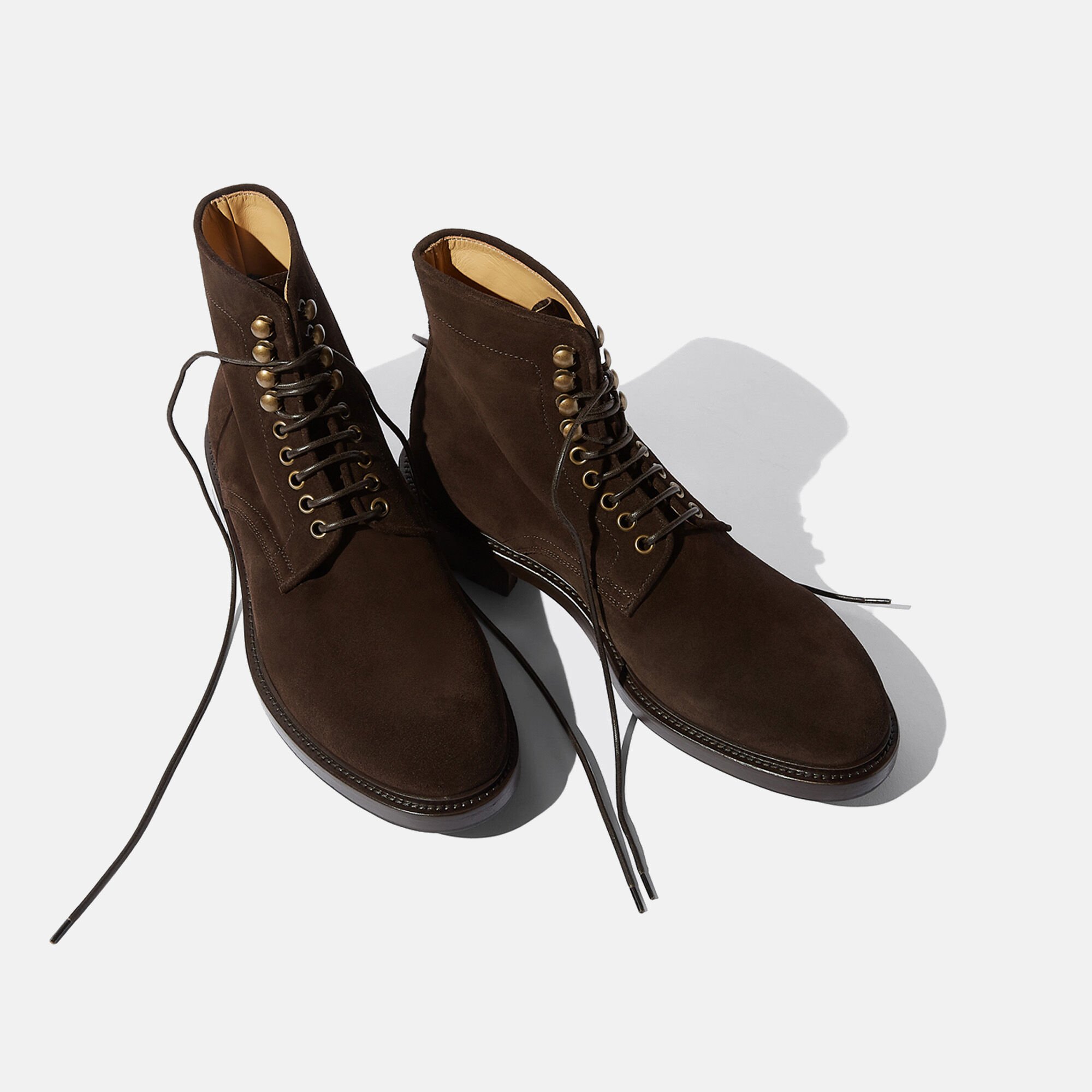 William II Brown Suede Scarosso: Brown - Suede WILLIAMBOOT
