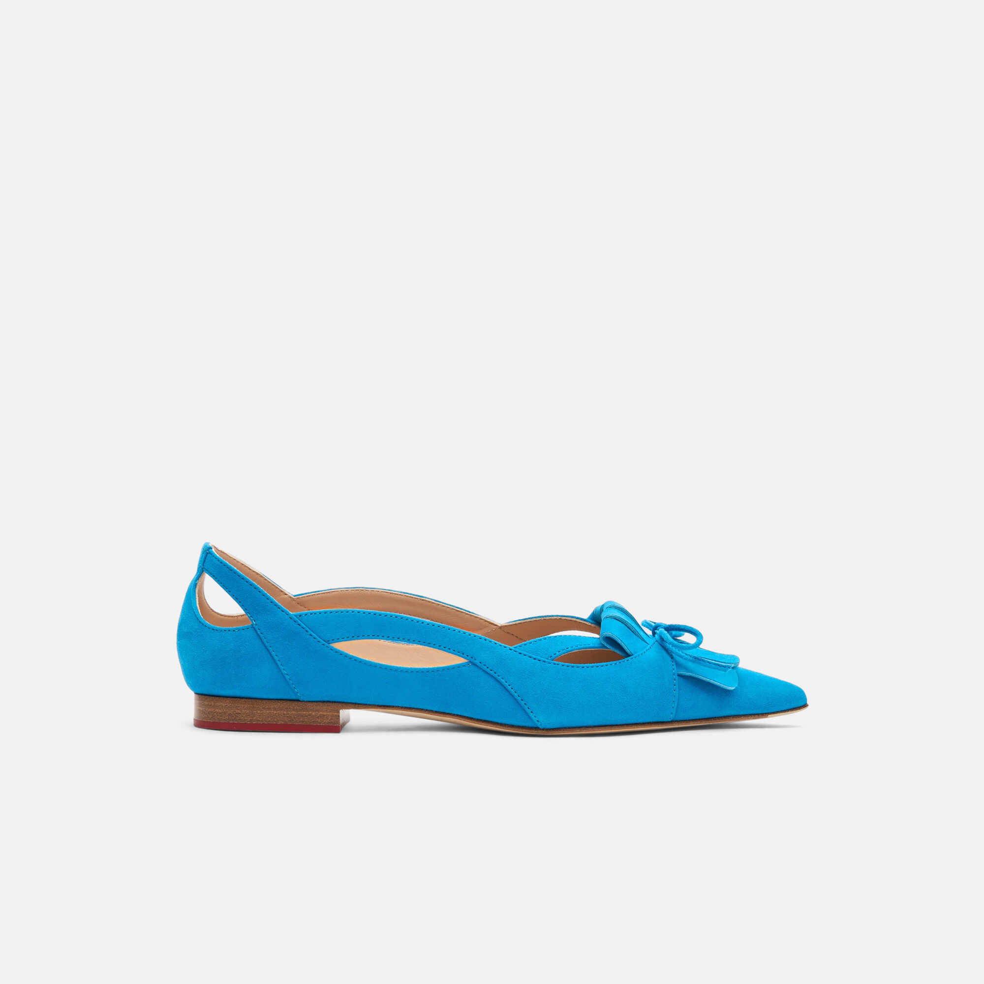 Scarosso Forget-Me-Not Light Blue - Suede SPICYBALL