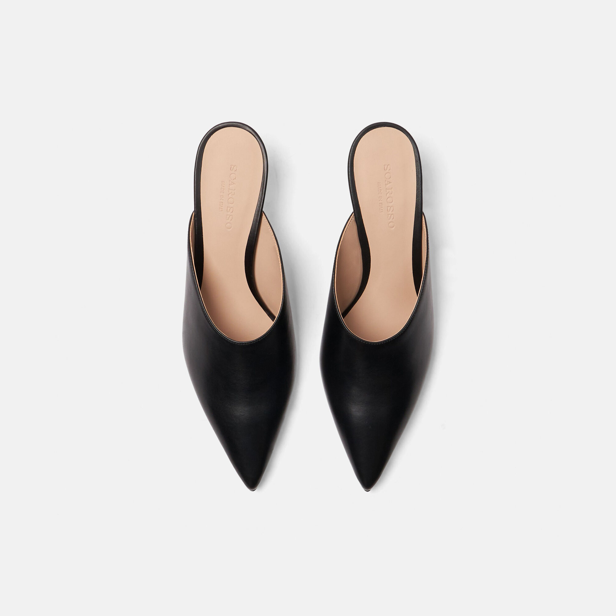 Scarosso Laura Noir Noir - Veau LAURAMULE