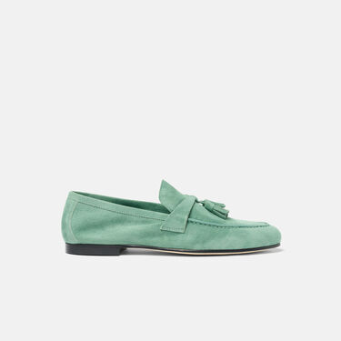 Luisa Jade Green Suede Scarosso: Jade Green - Suede LUISALOAF