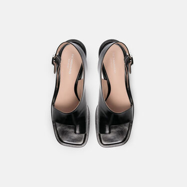 Scarosso Jill Noir Verni Noir - Cuir verni JILLSAND