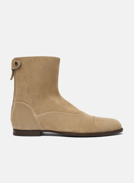 Basil Light Brown Suede Scarosso: Light Brown - Suede BASILBOOT
