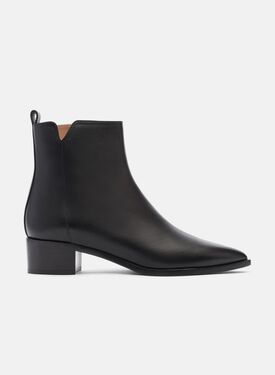 Scarosso Alba Black Black - Calf ALBABOOT