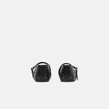 Evelyn Black Scarosso: Black - Calf EVELYNBALL