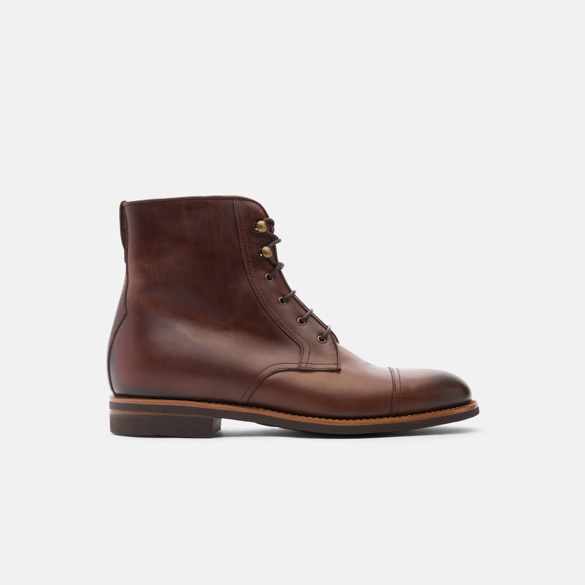 Scarosso Paolo Karamell Dunkelbraun - Kalbsleder PAOLOBOOT