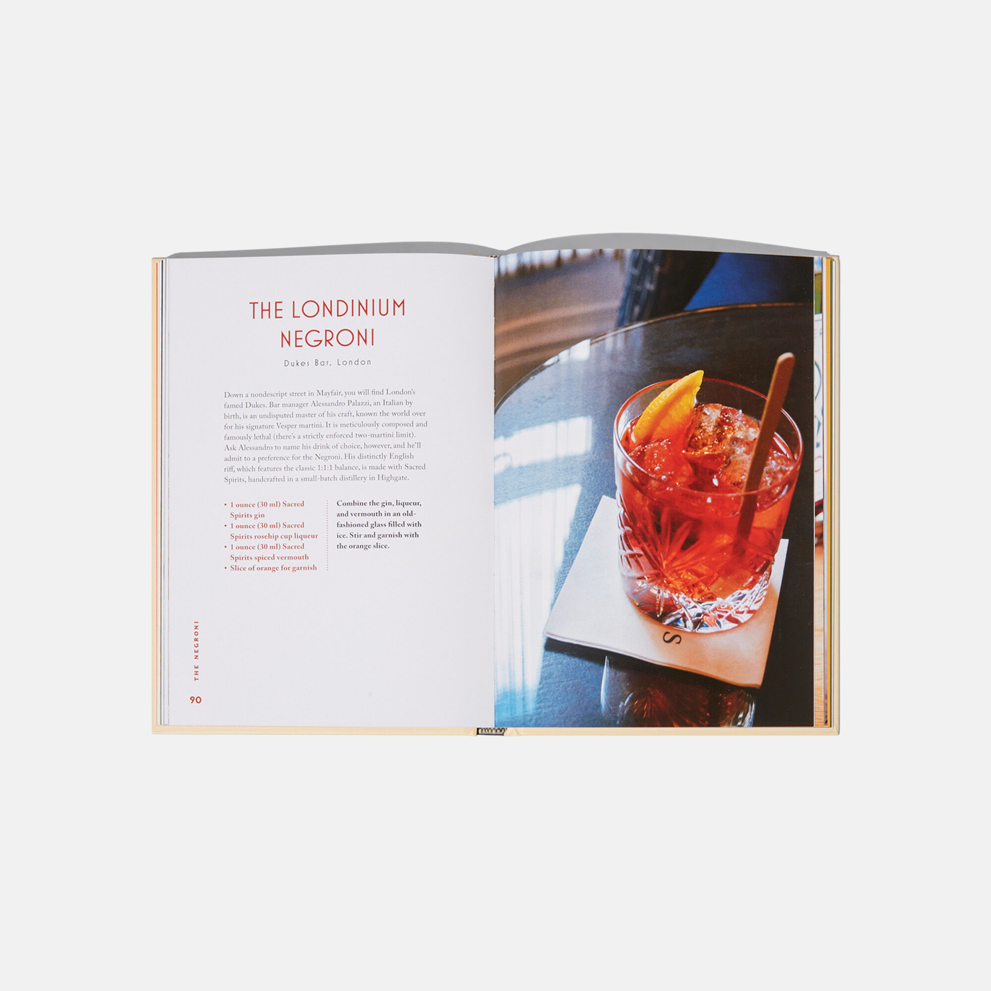 Scarosso The Negroni Negroni MATTBOOK