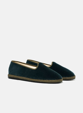 William IV Dark Grove Scarosso: Vert - Velours WILLIAMIVSLIP