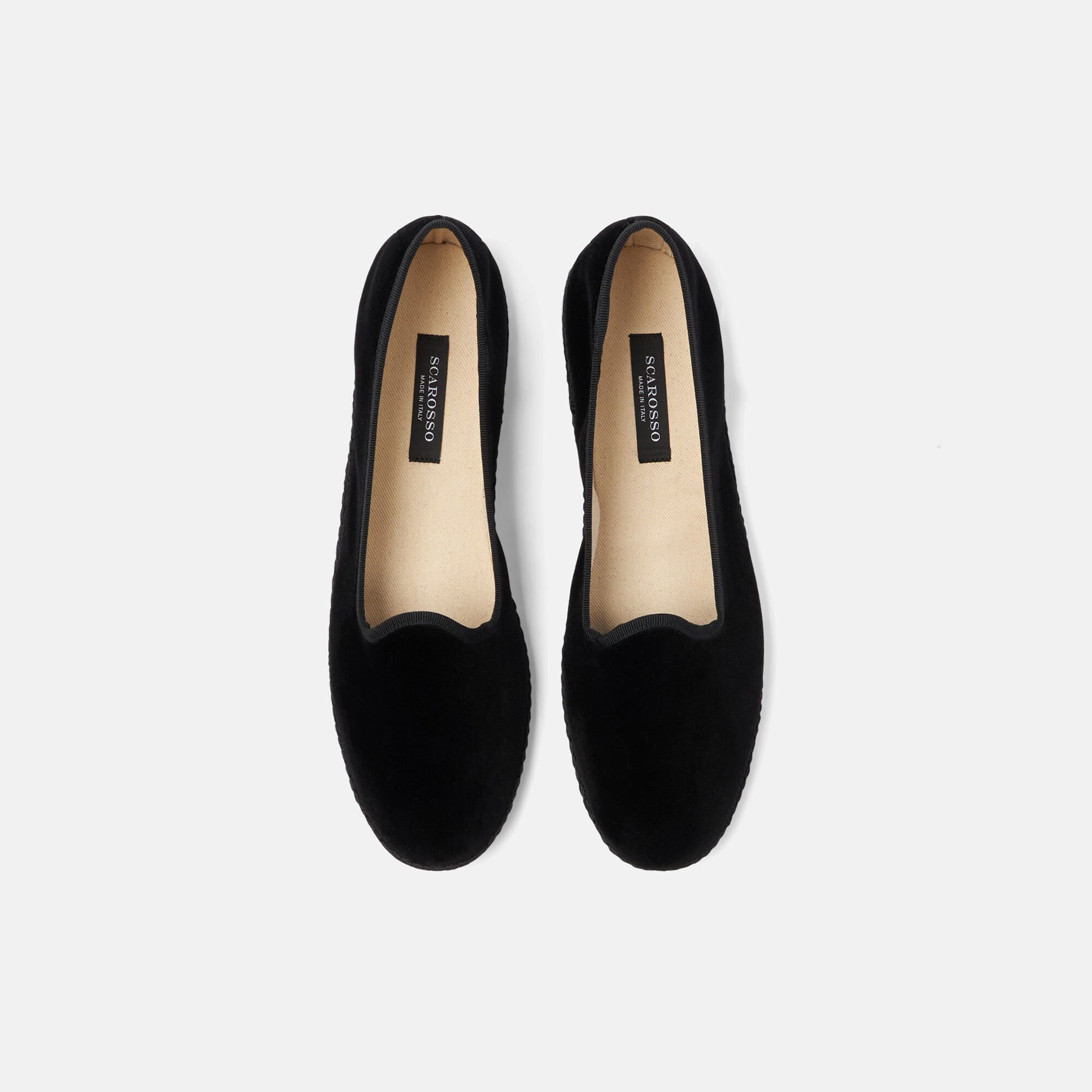 Scarosso Valentino Noir Velours Noir - Velours VALENTINOSLIP
