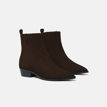 Olivia Brown Suede Scarosso: Dark Brown - Suede OLIVIARCHEL