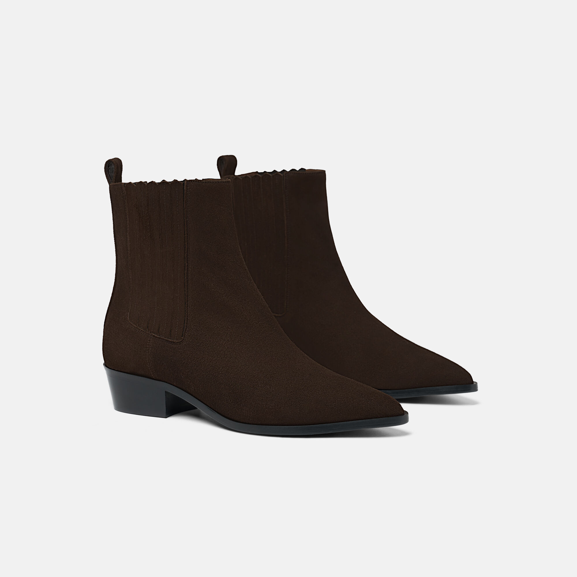 Olivia Brown Suede Scarosso: Dark Brown - Suede OLIVIARCHEL