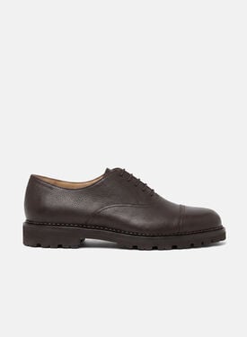 Rupert Brown Grain Scarosso: Dark Brown - Calf RUPERTOXFO
