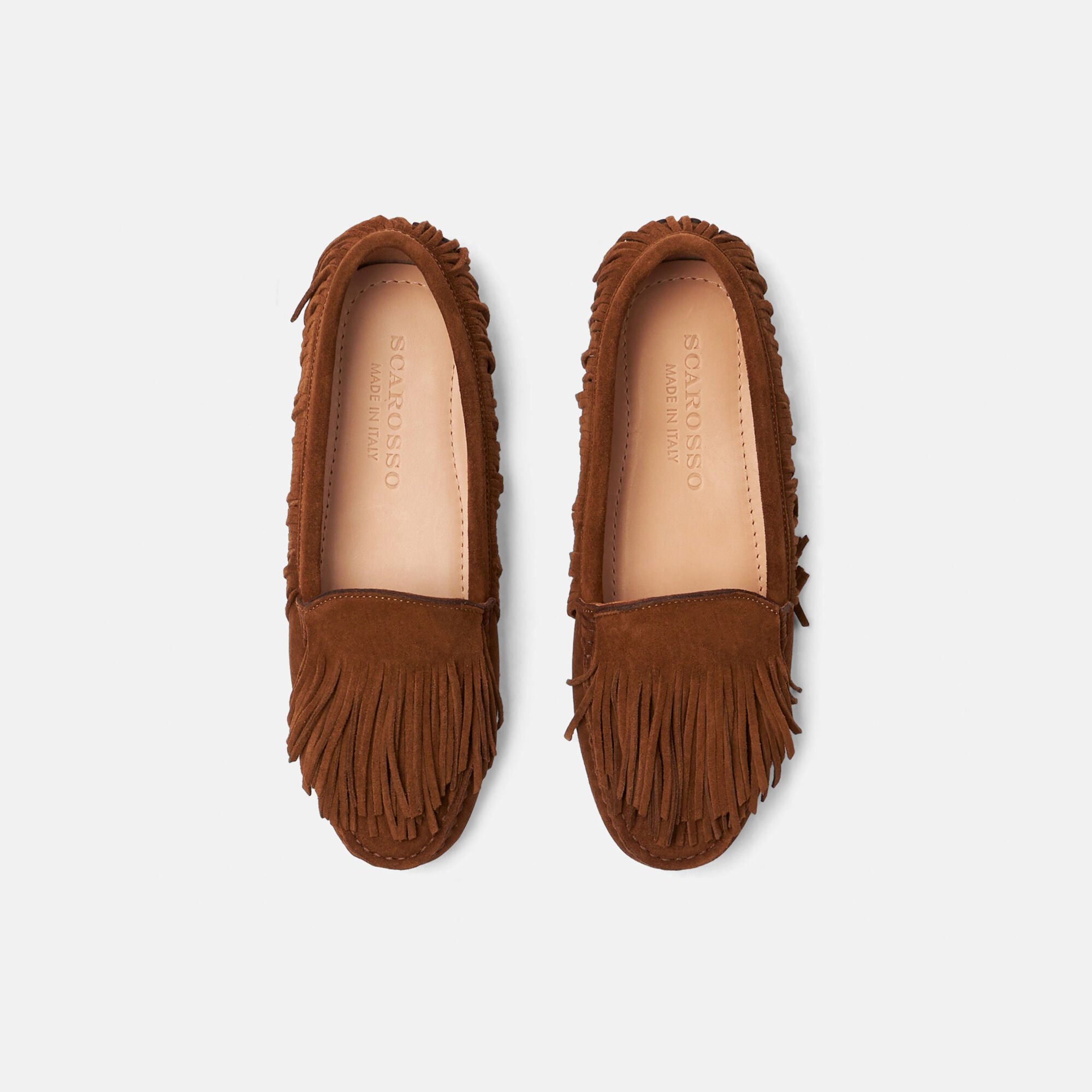 Scarosso Maya Brown Suede Brown - Suede MAYADRIV