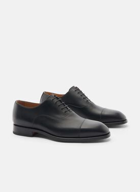 Salvatore Black Scarosso: Black - Calf SALVATOREOXFO