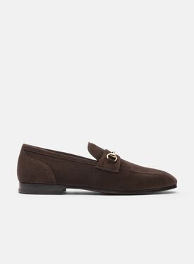 Scarosso Alessandro Dark Brown Suede Black Calf GIANCARLOCHEL