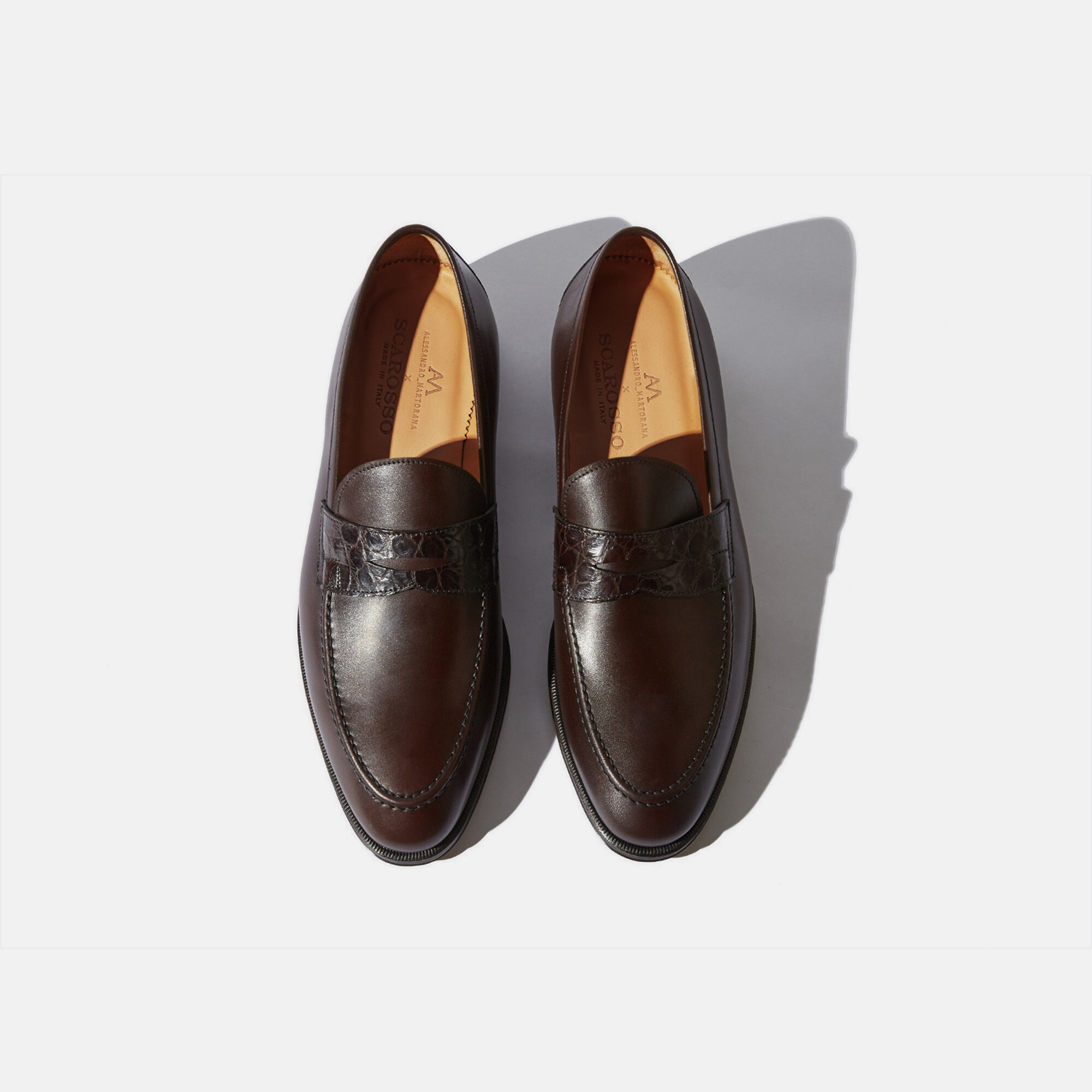 Scarosso Giorgio Brown Brown Calf GIORGIOLOAF