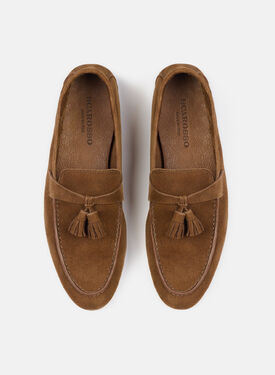 Luisa Chocolate Suede Scarosso: Chocolate - Suede LUISALOAF