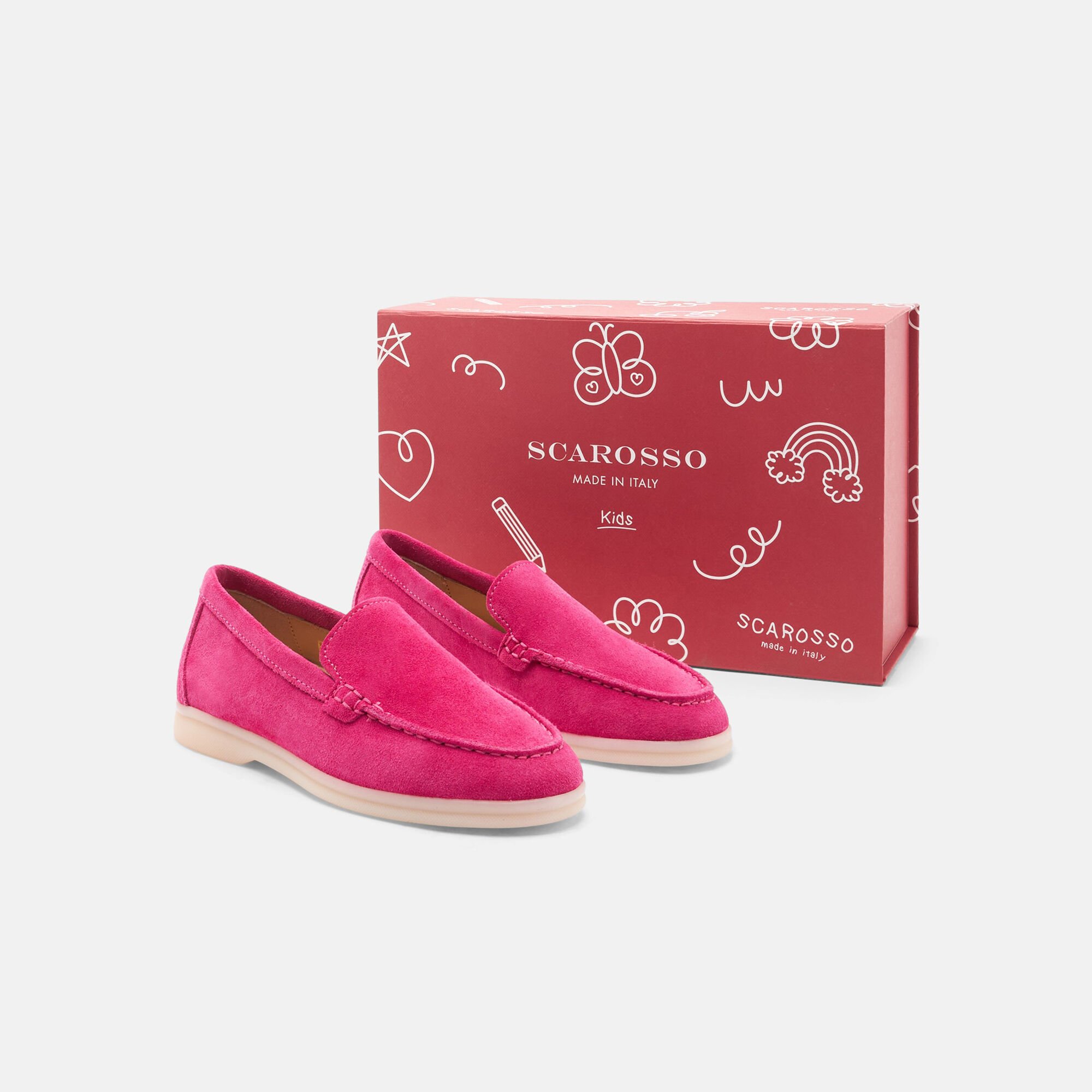 Scarosso Ludovica Girl Fuchsia Suede Fuchsia - Suede LUDOVICAKLOAF