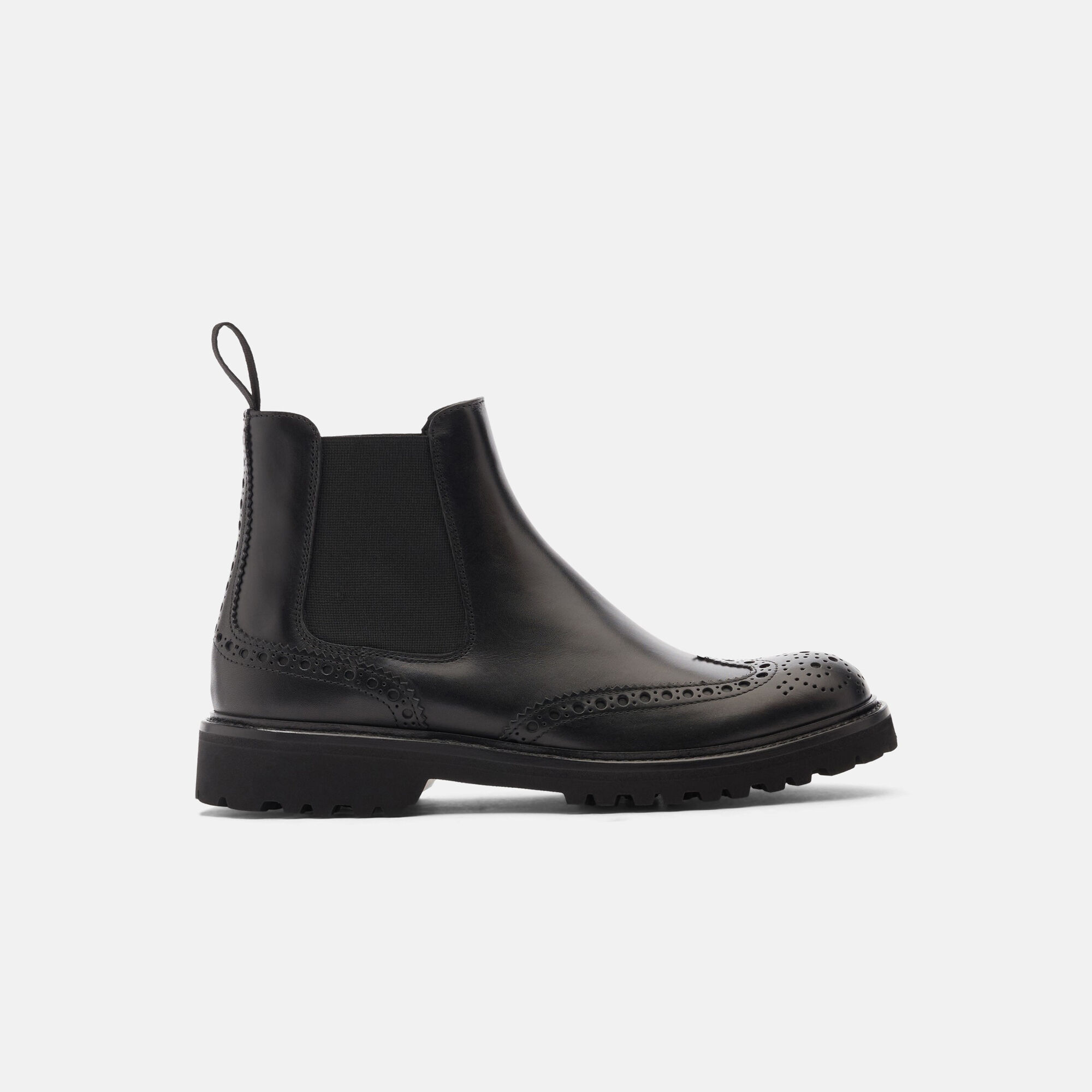 Scarosso Poppy Noir noir - Cuir de veau poli POPPYCHEL