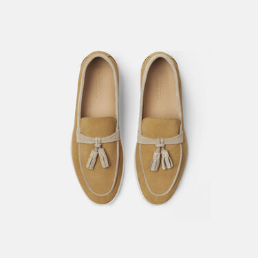 Scarosso Leandra Beige & Sand Suede Beige & Sand - Suede LEANDRALOAF