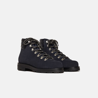 Scarosso Catherine Navy Woven Suede Navy - Suede CATHERINEBOOT